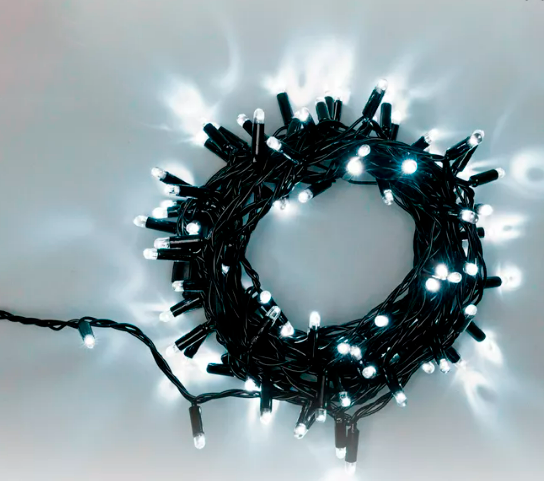 Изображение товара Светодиодная гирлянда Neon-Night Нить 305-275 (10м, белый)