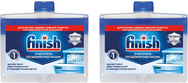 Изображение товара Чистящее средство для посудомоечной машины Finish 2x250мл