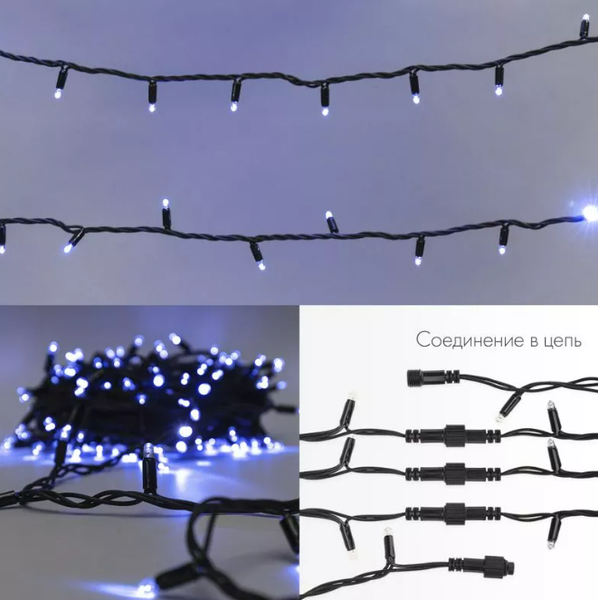 Изображение товара Светодиодная гирлянда Neon-Night Нить 315-173 (20м, синий)