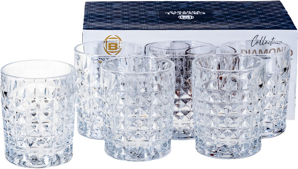 Изображение товара Набор стаканов Bohemia Diamond 9K7/2KE38/0/99T41/230-664 (6шт)