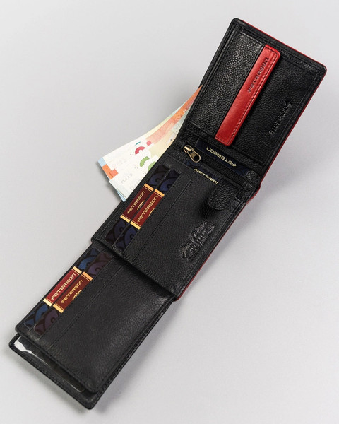 Изображение товара Портмоне Peterson PTN 304.03 (черный/красный)