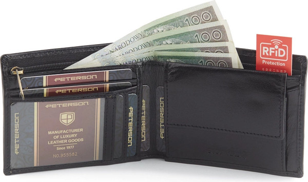 Изображение товара Портмоне Peterson PTN 380 2-1-1 (черный)
