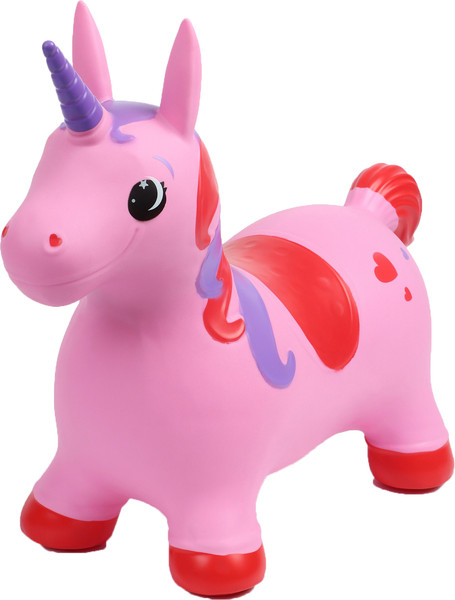 Изображение товара Игрушка-прыгун Zabiaka Единорог / 10645117 (розовый)