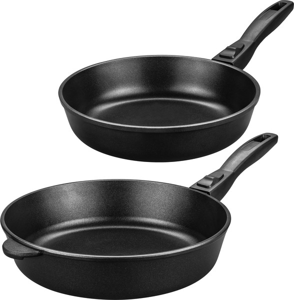 Изображение товара Набор сковородок Elan Gallery Гармония Вкуса / 120303+2 (черный оникс)