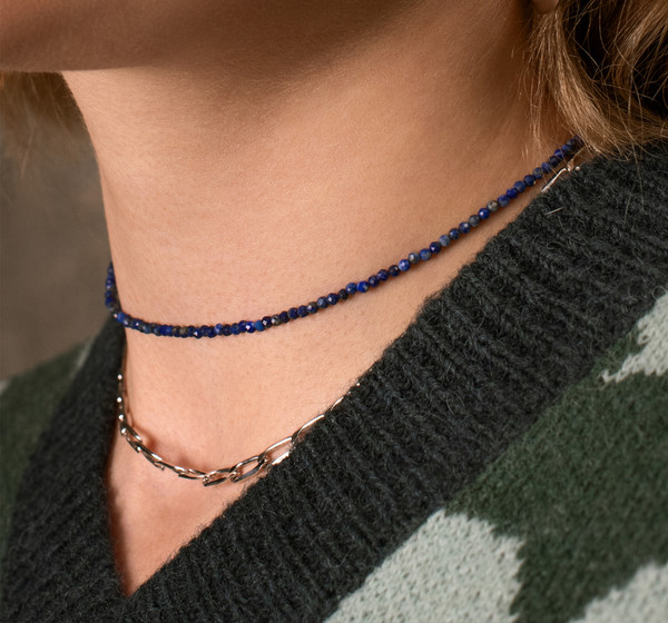 Изображение товара Бусы Wolves Лазурит 6291