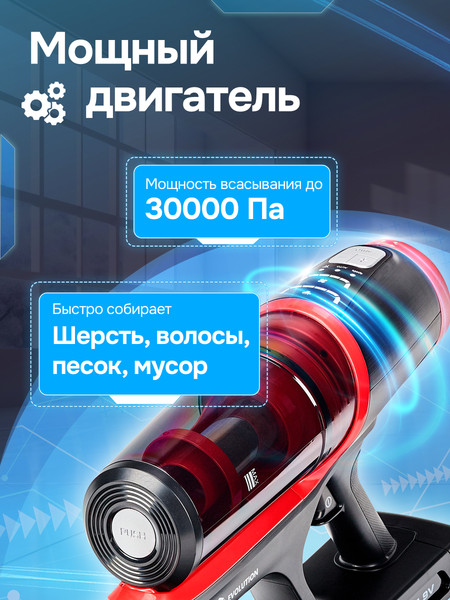 Изображение товара Вертикальный пылесос Evolution Smart Clean VCF2212M