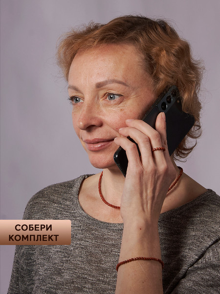 Изображение товара Бусы Wolves Яшма 5815 (красный)