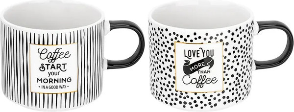 Изображение товара Набор кружек Elan Gallery Кофе / 230241 (New Bone China)