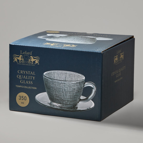 Изображение товара Чашка с блюдцем Lefard Tempo Grey 355-379