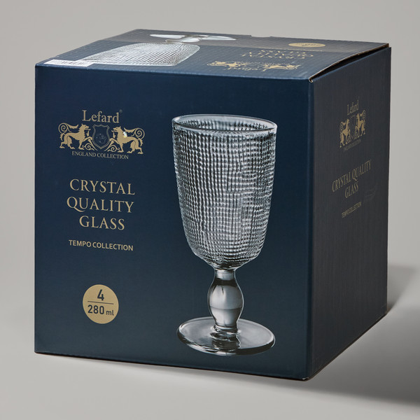Изображение товара Набор бокалов Lefard Tempo Grey 355-383 (4шт)