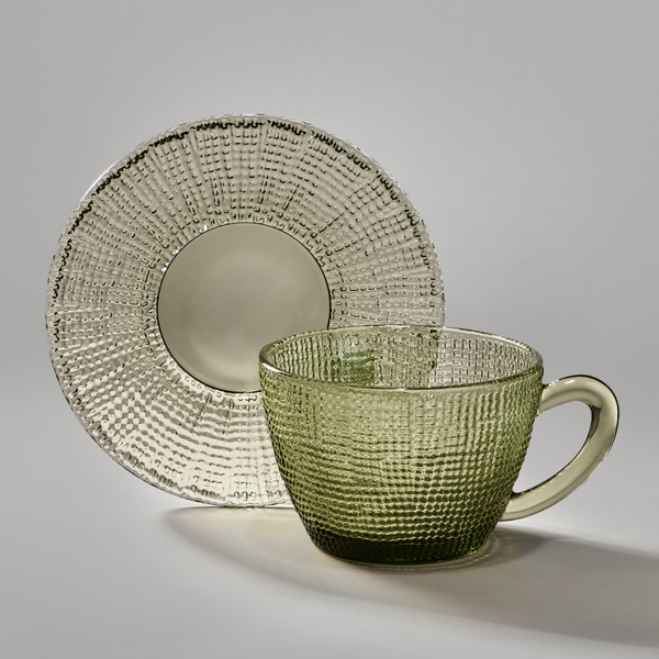 Изображение товара Чашка с блюдцем Lefard Tempo Green 355-386