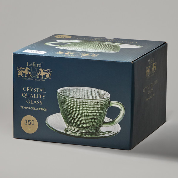 Изображение товара Чашка с блюдцем Lefard Tempo Green 355-386