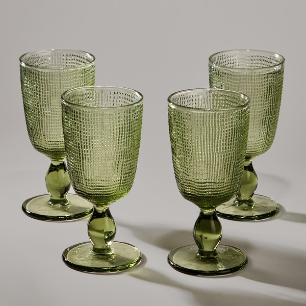 Изображение товара Набор бокалов Lefard Tempo Green 355-390 (4шт)