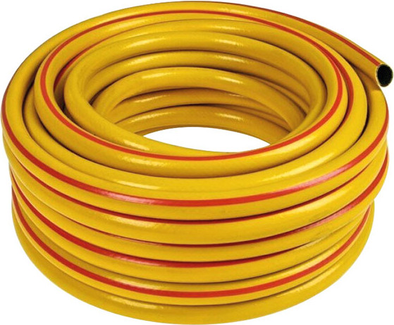 Изображение товара Шланг поливочный Курс 1/2х2.0мм / 76315 (желтый, 25м)