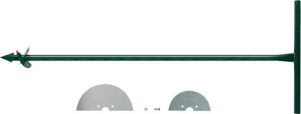 Изображение товара Бур садовый Курс L=1000мм 2 насадки 150мм и 200мм / 77241