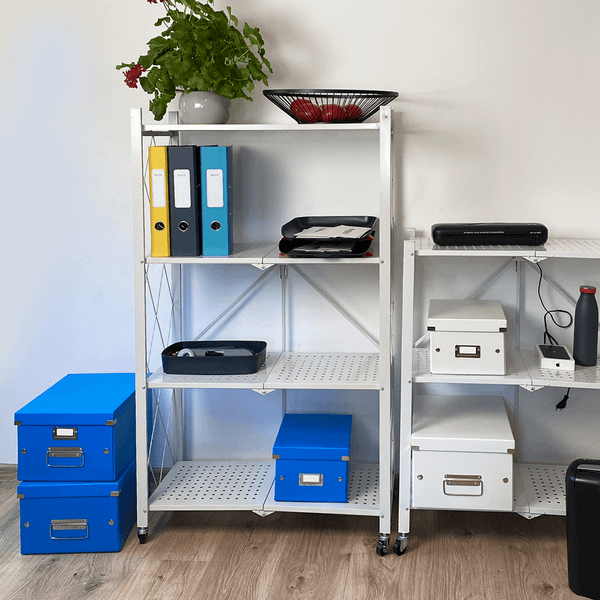 Изображение товара Стеллаж металлический Гелеос Атлант-4 / АСТ-42 (белый)