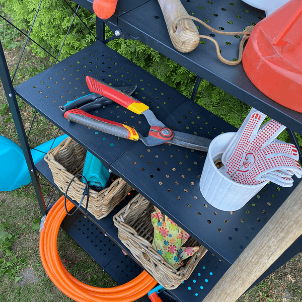 Изображение товара Стеллаж металлический Гелеос Атлант-5 / АСТ-51 (черный)