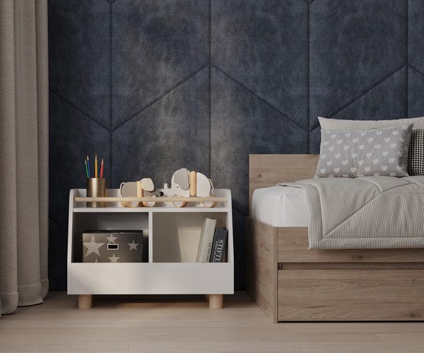 Изображение товара Стеллаж MySTAR Лиз ИЗ-003.01 (белый)