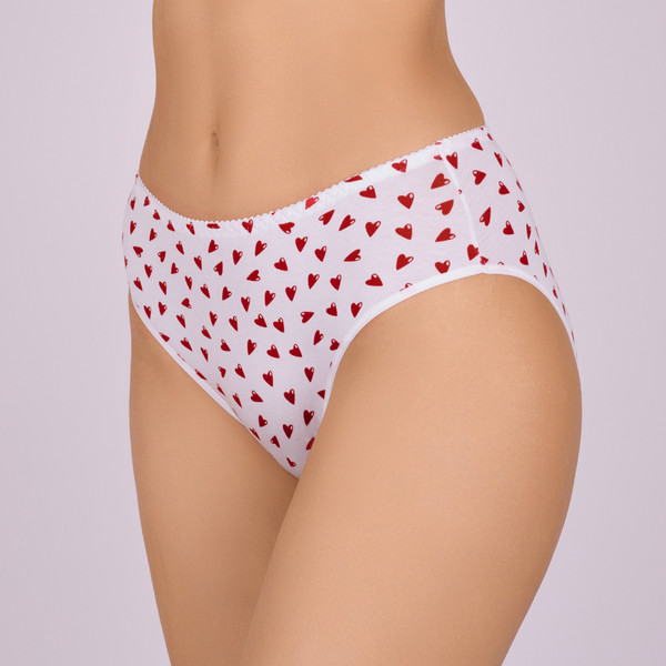 Изображение товара Трусы женские Verally 102-2 (р.114, красные сердца)