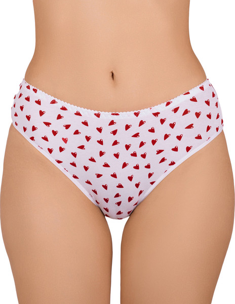 Изображение товара Трусы женские Verally 102-2 (р.114, красные сердца)