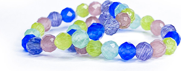 Изображение товара Кольцо Wolves Кошачий глаз Двойное 6002 (р.21-22, трехцветный)