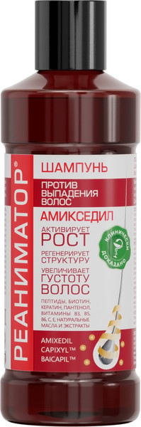 Изображение товара Шампунь для волос Лошадиная сила Реаниматор укрепляющий (250мл)