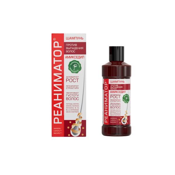 Изображение товара Шампунь для волос Лошадиная сила Реаниматор укрепляющий (250мл)