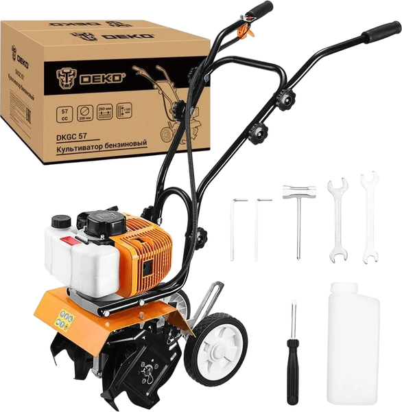 Изображение товара Мотокультиватор бензиновый Deko DKGC 57 / 083-2034