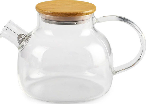 Изображение товара Заварочный чайник Attribute Pure с бамбуковой крышкой / ATT150 (1л)