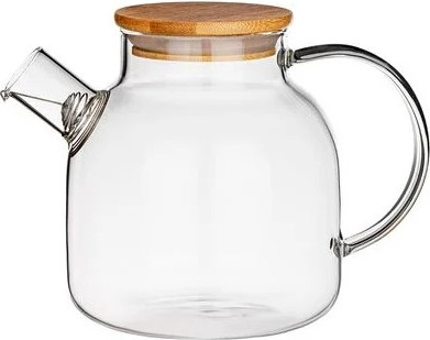 Изображение товара Заварочный чайник Attribute Pure с бамбуковой крышкой / ATT150 (1л)