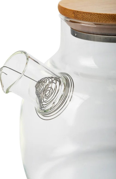 Изображение товара Заварочный чайник Attribute Pure с бамбуковой крышкой / ATT150 (1л)