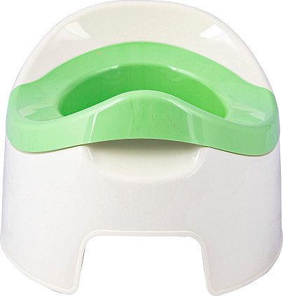 Изображение товара Детский горшок Полимербыт Giraffix C5275 (молочный/зеленый)