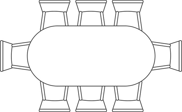 Изображение товара Обеденный стол Woodville Ares 15896 (дуб/черный)