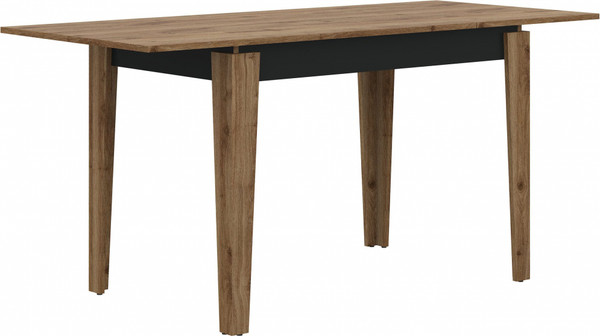 Изображение товара Обеденный стол Woodville Алвин 617345 (дуб вотан/графит)