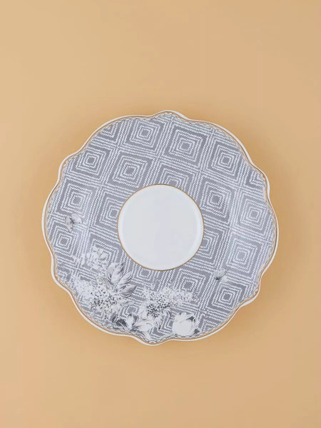 Изображение товара Набор для чая/кофе Arya Nastolgia / 8680943246479 (белый/серый)