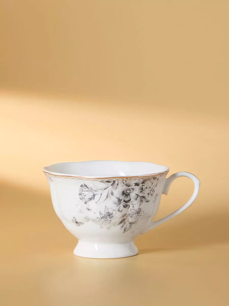 Изображение товара Набор для чая/кофе Arya Nastolgia / 8680943246479 (белый/серый)