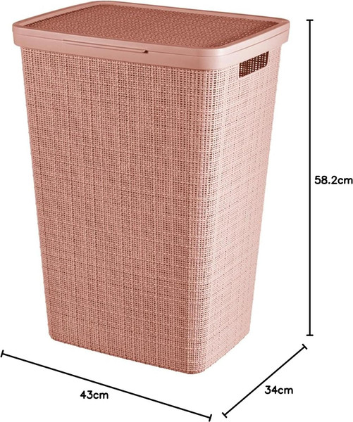 Изображение товара Корзина для белья Curver Jute laundry hamper 255198