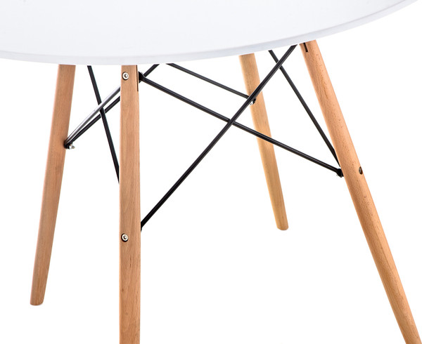 Изображение товара Обеденный стол Woodville Table 80 / 15363 (white/wood)