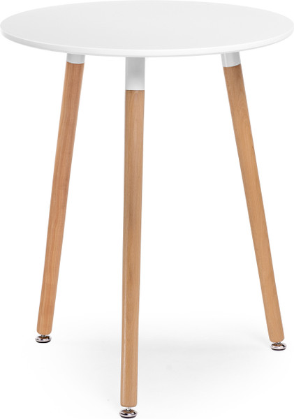 Изображение товара Обеденный стол Woodville Lorini 60 / 15354 (white/wood)