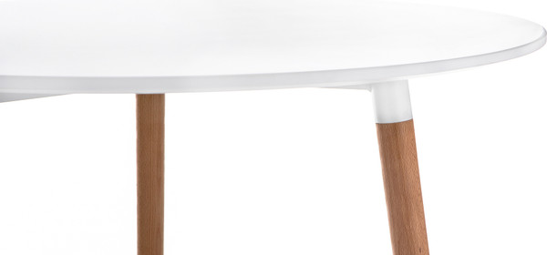 Изображение товара Обеденный стол Woodville Lorini 80 / 15355 (white/wood)