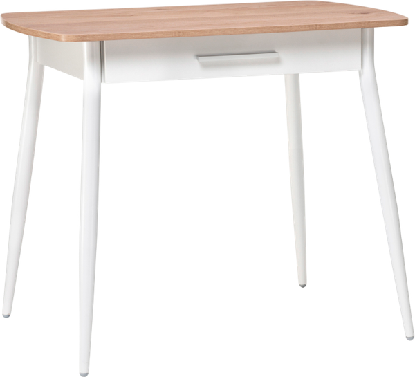 Изображение товара Обеденный стол Woodville Ревари / 481889 (эврика/белый)