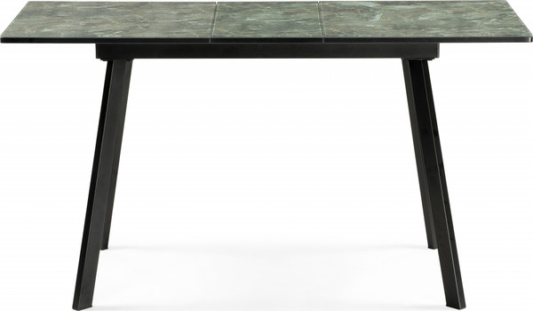 Изображение товара Обеденный стол Woodville Агни 110 / 453136 (королевский мрамор/черный матовый)
