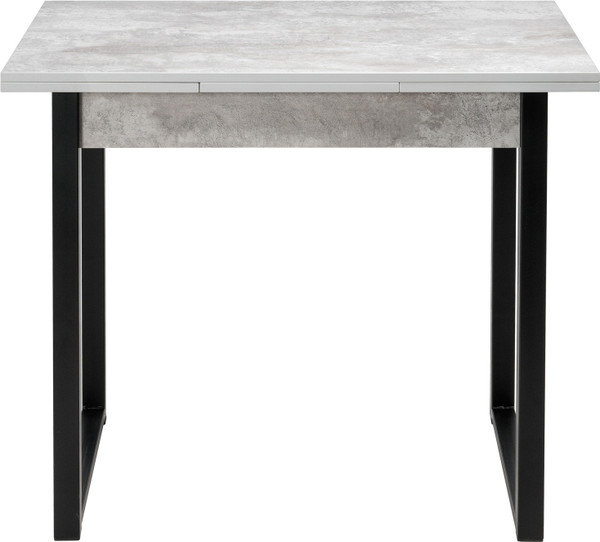 Изображение товара Обеденный стол Woodville Форли / 424177 (бетон/черный матовый)