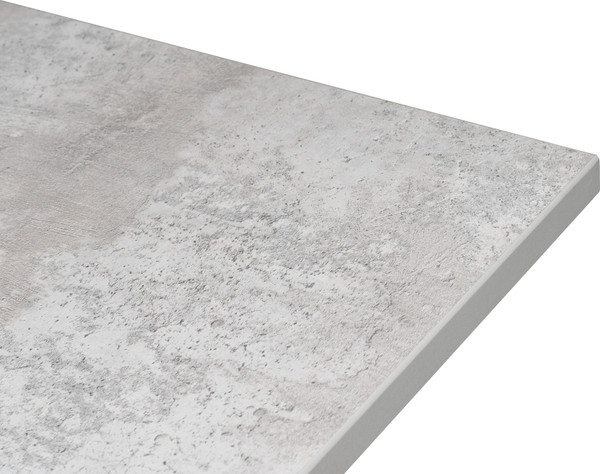 Изображение товара Обеденный стол Woodville Форли / 424177 (бетон/черный матовый)