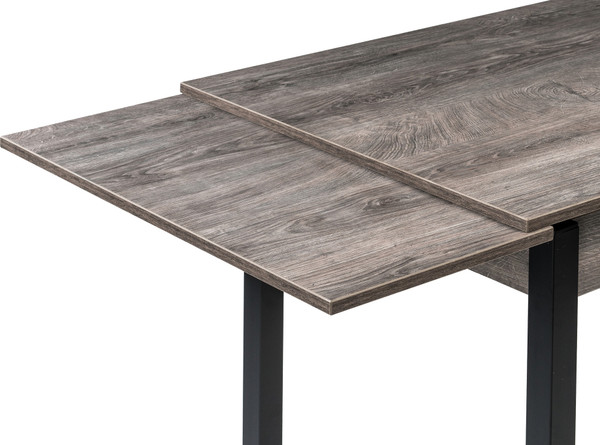 Изображение товара Обеденный стол Woodville Форли 424179 (дуб рошелье/черный матовый)