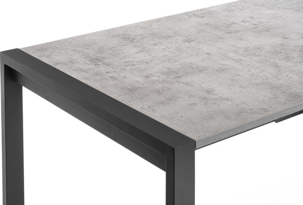 Изображение товара Обеденный стол Woodville Центавр / 368667 (бетон/графит)