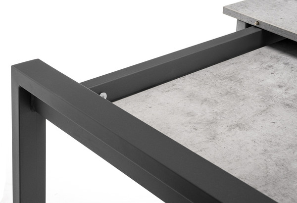 Изображение товара Обеденный стол Woodville Центавр / 368667 (бетон/графит)