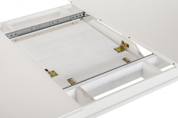 Изображение товара Обеденный стол Woodville Aviano / 363330 (молочный без патины)