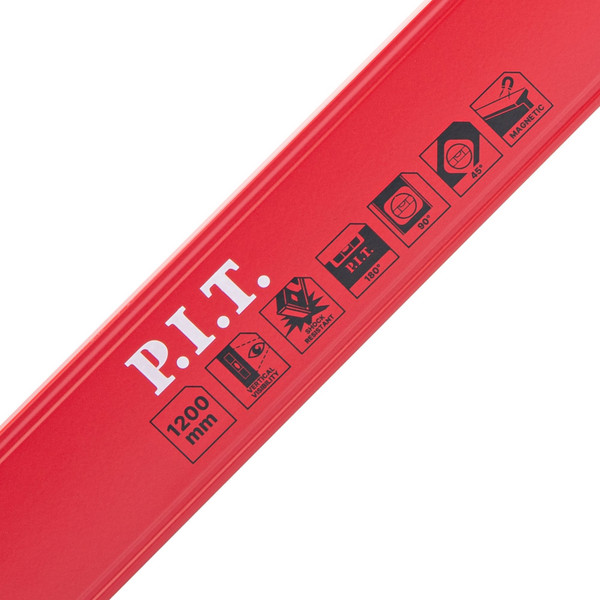 Изображение товара Уровень строительный P.I.T Advance HSPL02-1200