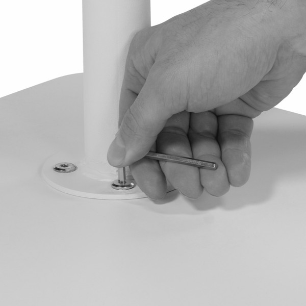 Изображение товара Обеденный стол Woodville Кангас 120х80х77 / 533165 (дуб вотан/белый)